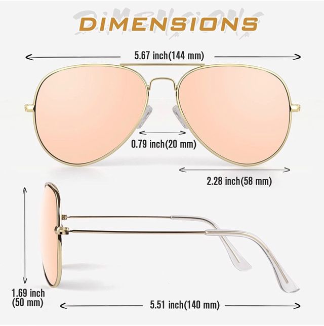 Occhiali da Sole a Specchio