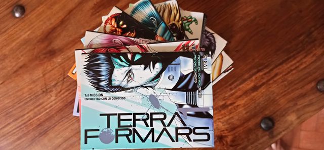 Terra Formars Libros Manga 1-15