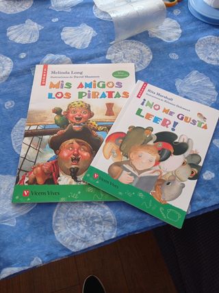 8 euros cada libro