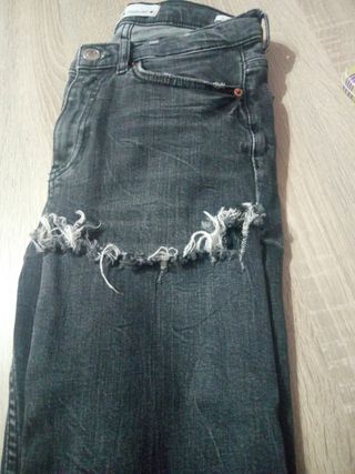 pantalón vaquero mujer de Zara