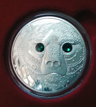 Colección monedas plata  Austria "Ojos del Mundo"