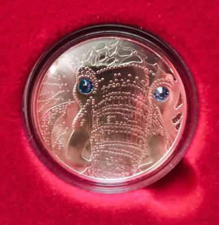 Colección monedas plata  Austria "Ojos del Mundo"
