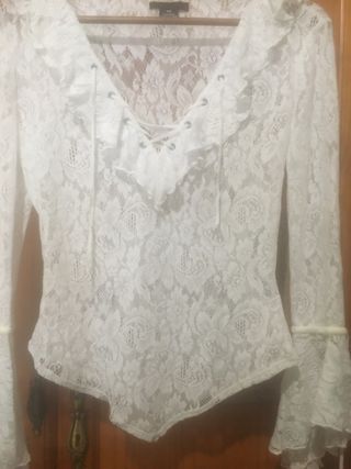 Top encaje de Guess
