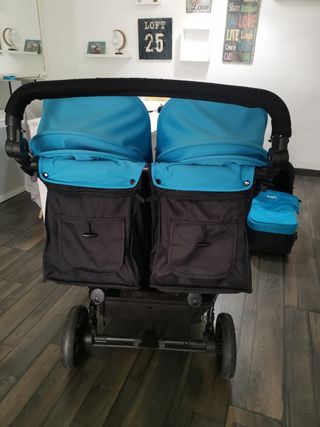 Carro gemelar baby monsters