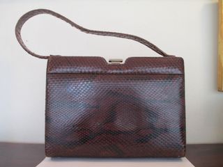 BOLSO PIEL SERPIENTE AUTÉNTICA