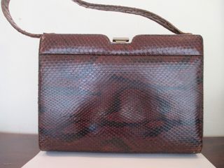 BOLSO PIEL SERPIENTE AUTÉNTICA