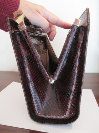 BOLSO PIEL SERPIENTE AUTÉNTICA