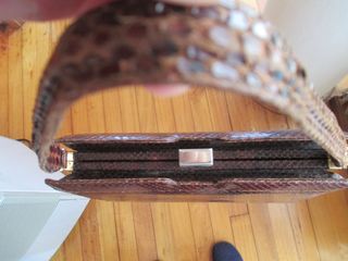 BOLSO PIEL SERPIENTE AUTÉNTICA
