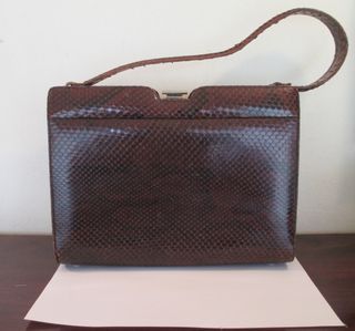 BOLSO PIEL SERPIENTE AUTÉNTICA