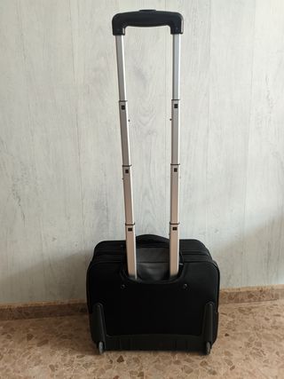Maletín con ruedas tipo trolex