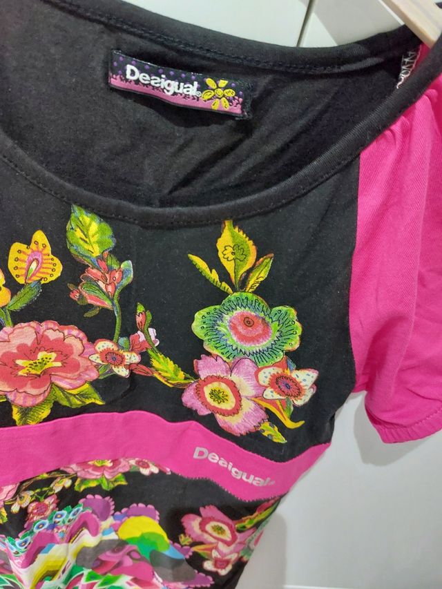 Vestido niña desigual
