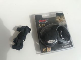 Bandeja arenero + Arnes gato