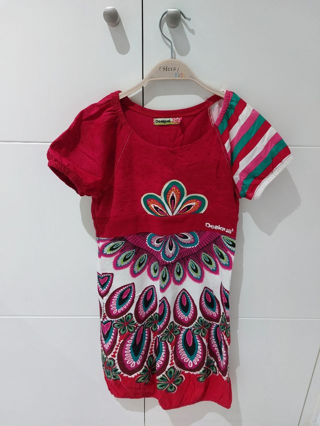 Vestido niña desigual