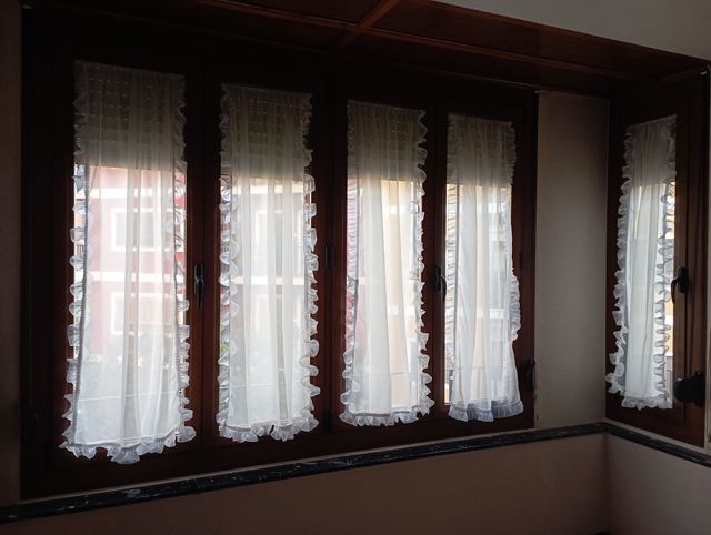 Visillos hechos a mano