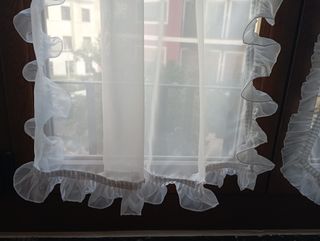 Visillos hechos a mano