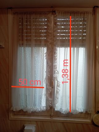 Visillos hechos a mano