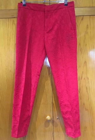 Pantalón Bordado Zara