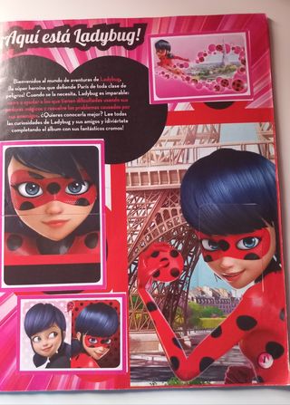 Sticker Album Prodigiosa Ladybug