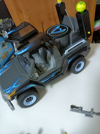 coches top agentes Playmobil