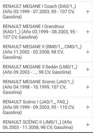 Manguito radiador Renault 