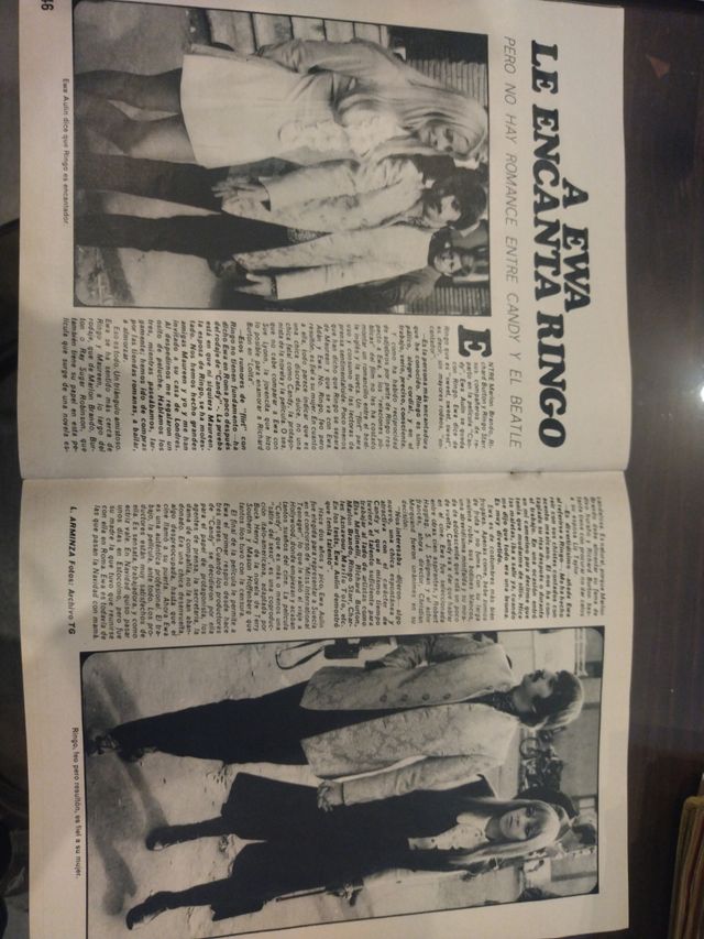 REVISTA TELEGUIA N 168. KARINA. TOM JONES, DAVE DE