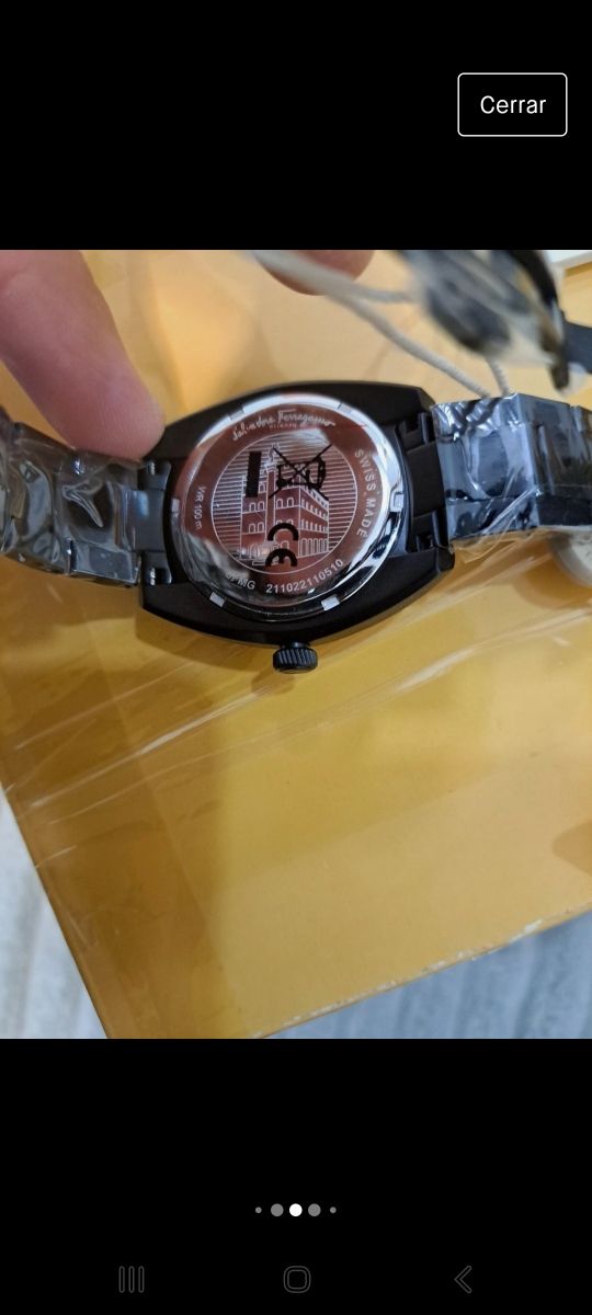 reloj salvatore ferragamo