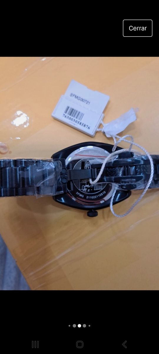 reloj salvatore ferragamo