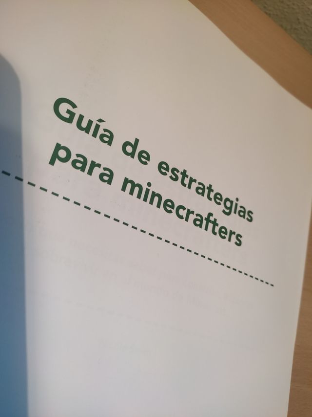 guía de estrategia para minecrafters 