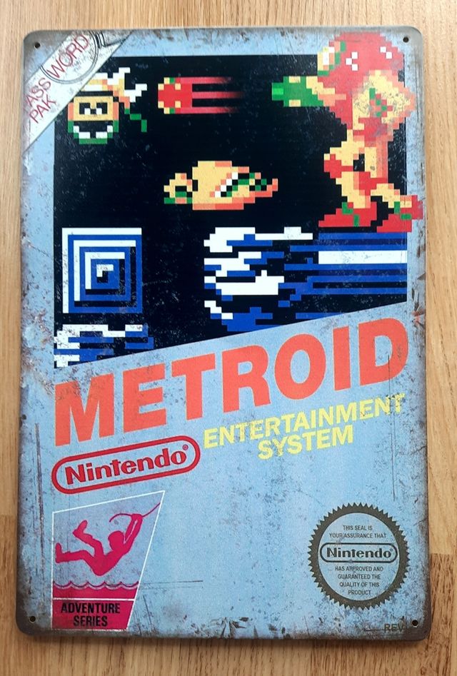 Cartel metal Metroid