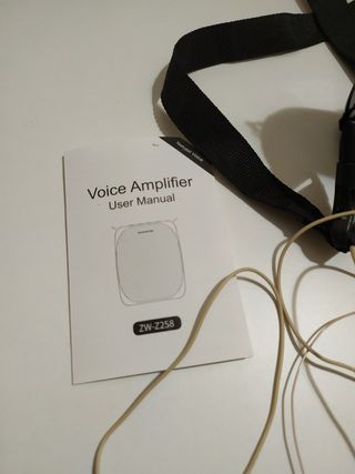 AMPRIFICADOR PORTATIL