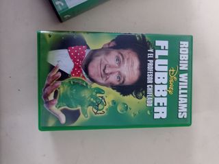 vendo película en vhs de flubber