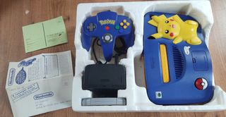 Consola N64 Edición Especial Pokemon Pikachu
