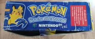 Consola N64 Edición Especial Pokemon Pikachu