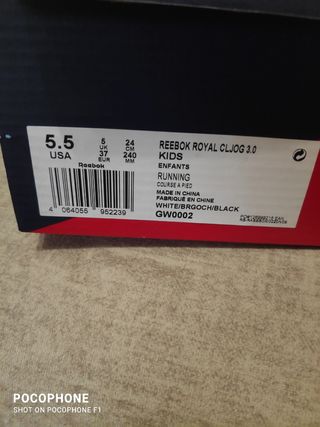 zapatos niño Reebok