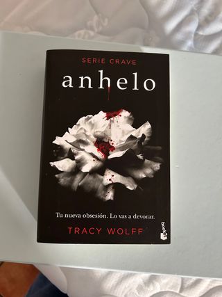 libro ANHELO serie Crave