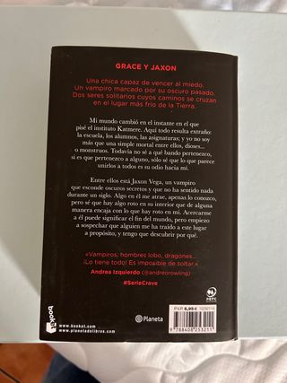 libro ANHELO serie Crave