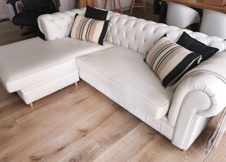 -50% Sofa Lujo Chesterfield Chaise Long