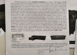 -50% Sofa Lujo Chesterfield Chaise Long