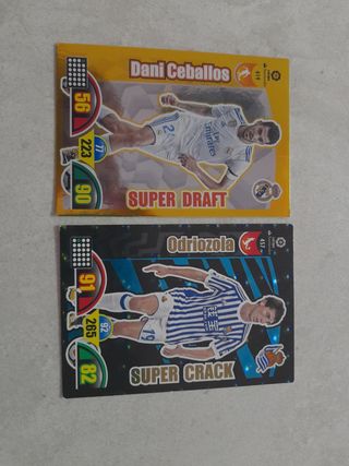 Cromos Adrenalyn 17-18.