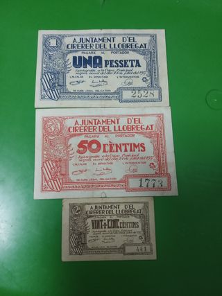 Billetes El Cirerer de Llobregat