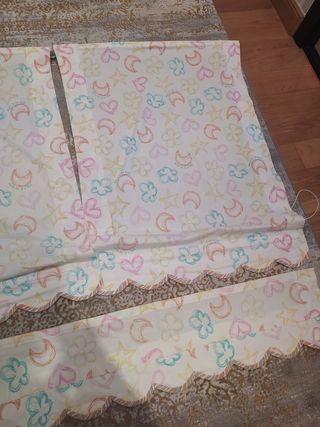 Cortinas con rieles y tiradores agatha ruiz prada