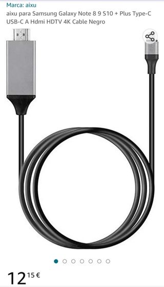 Cable USB C a HDMI HD casi nuevo