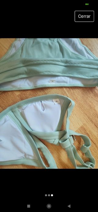 Bikini verde menta