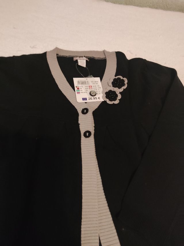 chaqueta negra 10 Años