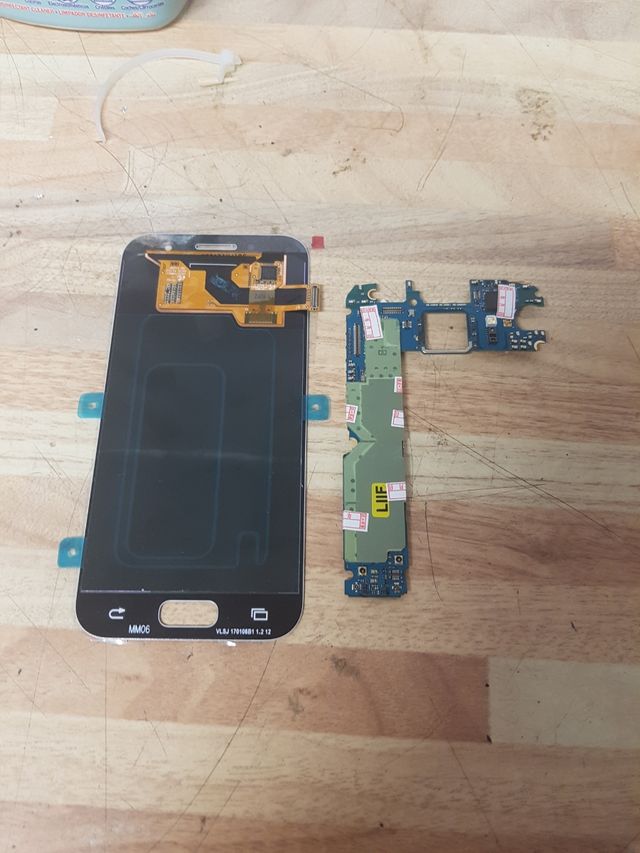 PANTALLA SAMSUNG GALAXI A3 A320 2017 DORADO