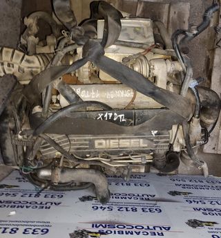 MOTOR OPEL ASTRA F G 1.7 TD 68cv 82cv REF. X17DTL