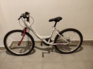 Bicicleta de 24 pulgadas como nueva , cinco usos.