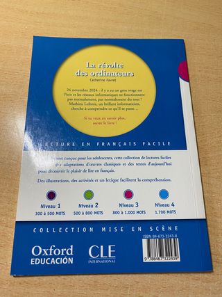 Libros ingles y frances