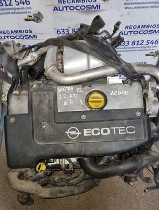 MOTOR COMPLETO OPEL VECTRA 2.2 DTI 125cv Y22DTR