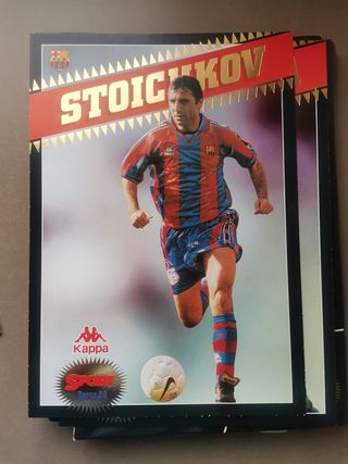 Colección postales del Barcelona 97-98